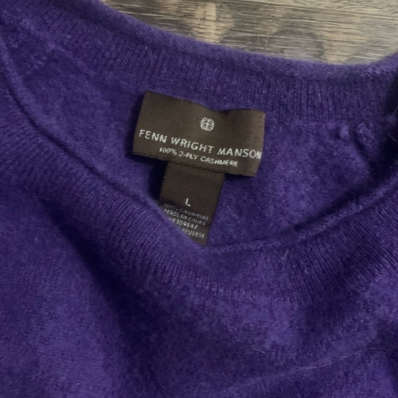 Cashmere Cropped Knit Sweater SOLD - Picture 2 of 3